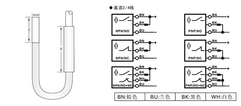 D4分離式超小型電感式接近開(kāi)關(guān)